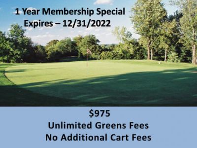 1 year $975 Membership Special